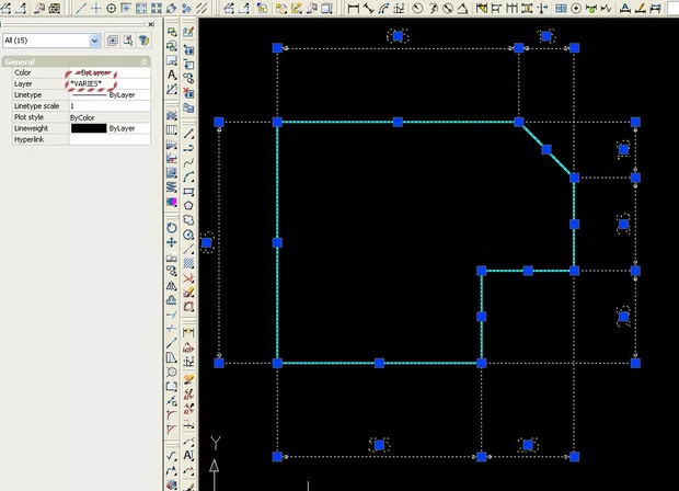 Екранна снимка към: Копиране + създаване на блок в AutoCAD