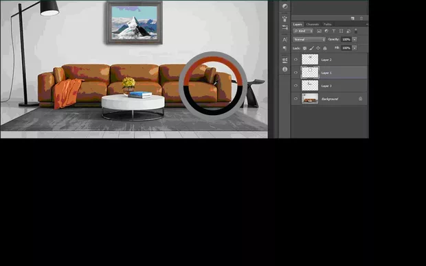 Екранна снимка към: Как направихте курсорът да изглежда така при избор на цвят?