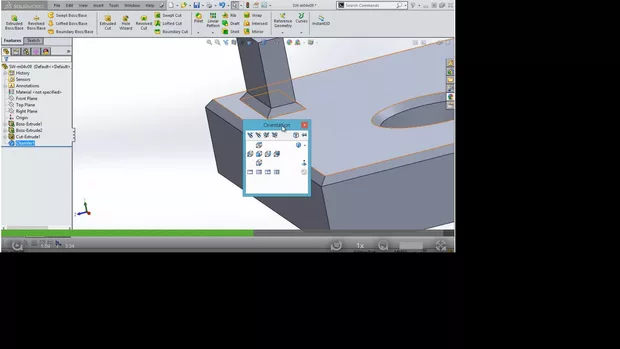 Екранна снимка към: Какъв е бързия достъп до ORIENTATION Panel?