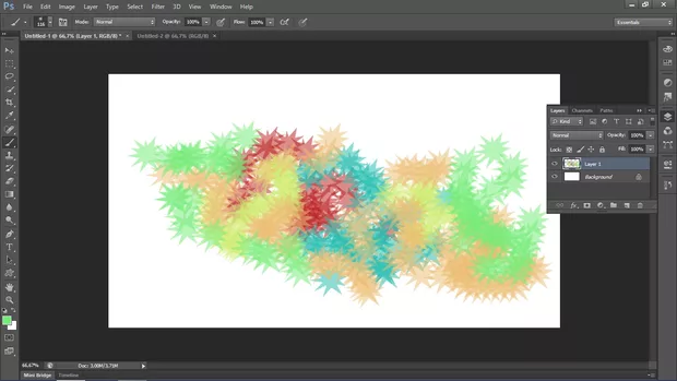 Екранна снимка към: Създаване на четка