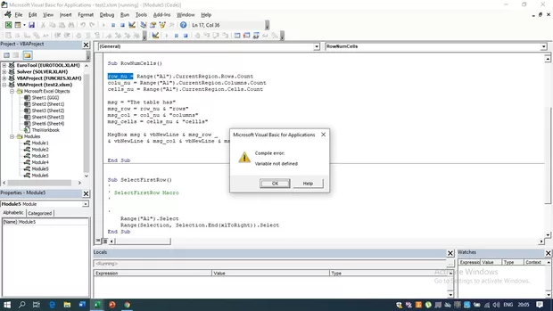 Екранна снимка към: Здравейте, защо ми дава, че променливата не е дефинирана?