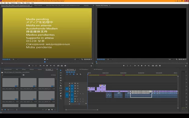 Екранна снимка към: Защо не ми се появяват превюта и не се плейва този проект? Релинкнала съм всички файлове в този урок, но те се държат така, сякаш не са