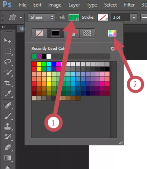 Екранна снимка към: Създаване на четка
