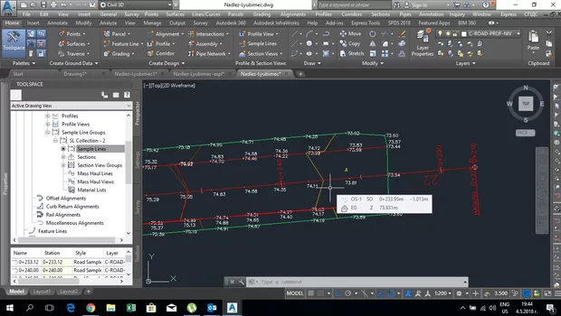 Екранна снимка към: Защо Sample lines не ми се визуализират?