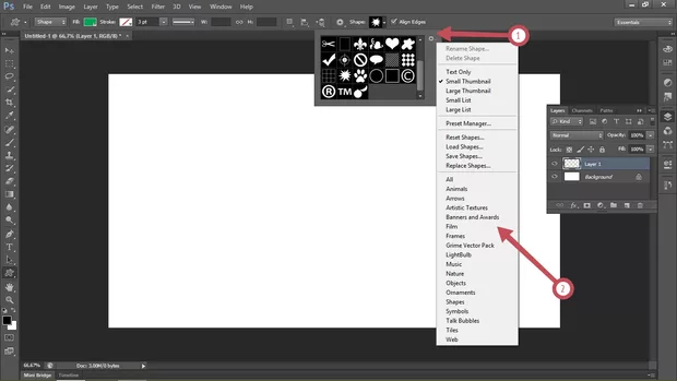 Екранна снимка към: Създаване на четка