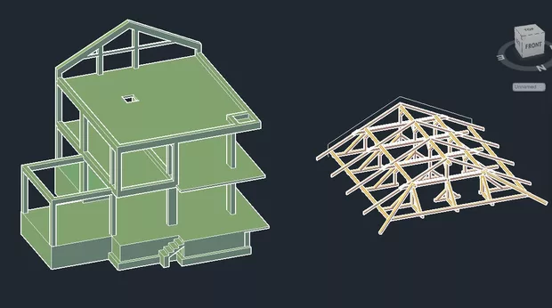Екранна снимка към: Нещо като трикове с инструменти на AutoCAD 3D