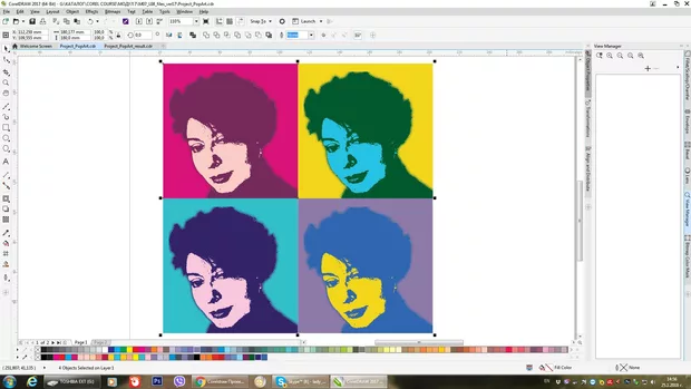Екранна снимка към: Какво получих аз се вижда от приложеното изображение.Трудно оцветих сянката.