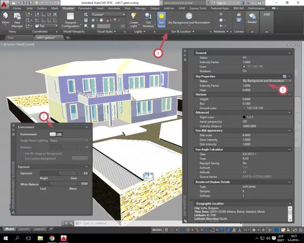 Екранна снимка към: Защо всичко се получава толкова силно осветено?