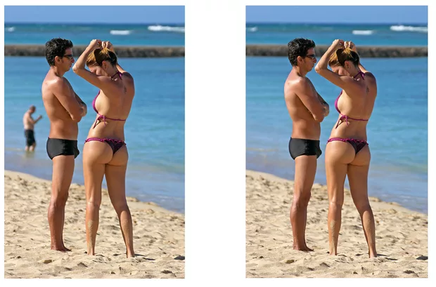 Екранна снимка към: Премахване на даден елемент с Photoshop.