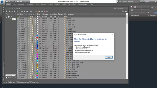 Екранна снимка към: Как да изтрия тези слоеве? 