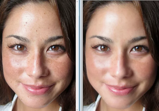 Екранна снимка към: Перфектно лице с Photoshop