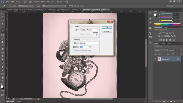 Екранна снимка към: &nbsp;Защо не мога да изтрия фона?<br>