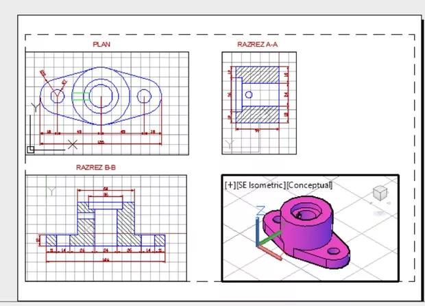 Екранна снимка към: Защо се разминават нещата в модела и в лейаута?