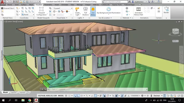 Екранна снимка към: Защо сенките са така накъсани
