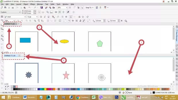 Екранна снимка към: Как мога определена страница от файл с няколко страници, да копирам в друг файл - който също съдържа няколко страници?