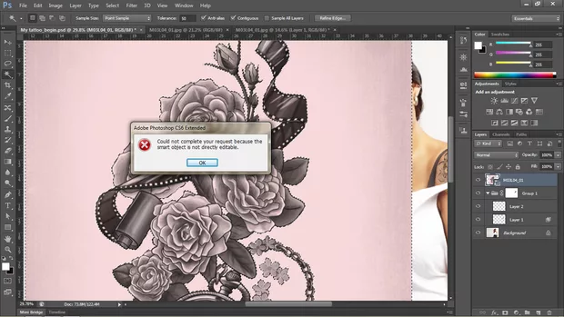 Екранна снимка към: &nbsp;Защо не мога да изтрия фона?<br>
