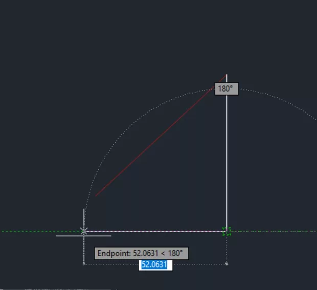 Екранна снимка към: Кои прилепвания да използвам, за да изчертая триъгълник?
