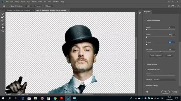 Екранна снимка към: Защо ми излиза този фон, а не черен и как да го направя такъв? Версията е СС2018.