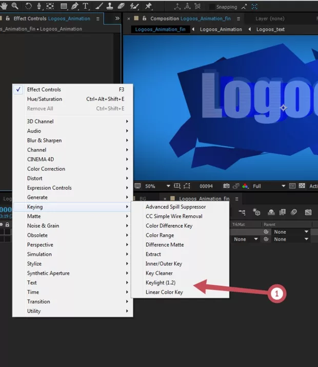 Екранна снимка към: Защо аз нямам Luma Key?