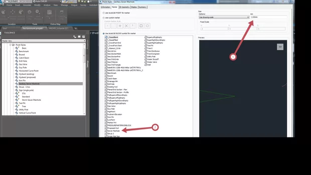 Екранна снимка към: Как да си начертая шахта?