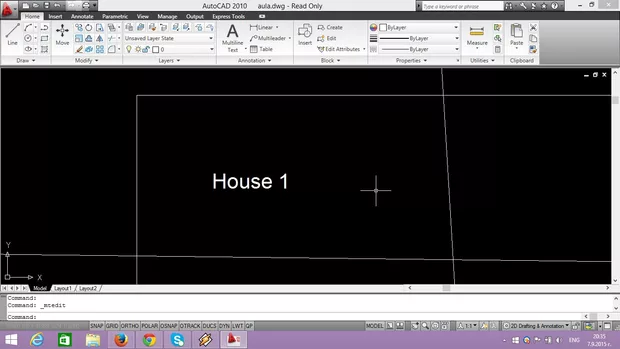 Екранна снимка към: По-лесен начин за приближаване на чертежа, така че да се вижда целия, запълнил максимално екрана!