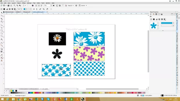 Екранна снимка към: Как да създам своя шарка?