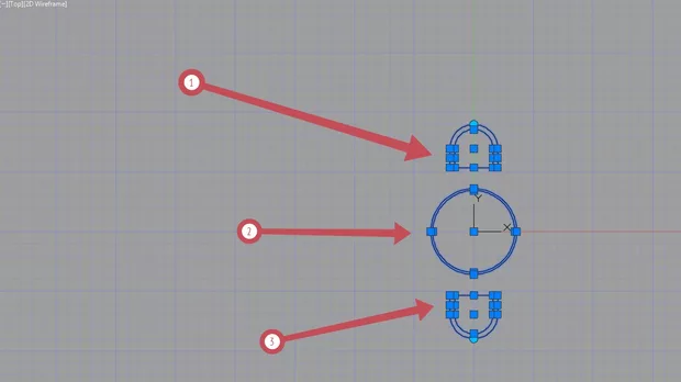 Екранна снимка към: Защо при селктиране виждам всички маркери от съставните части?