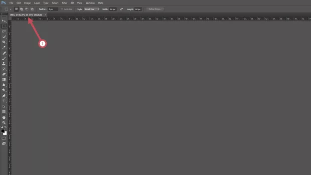 Екранна снимка към: Защо не мога да отворя снимката в работното поле?