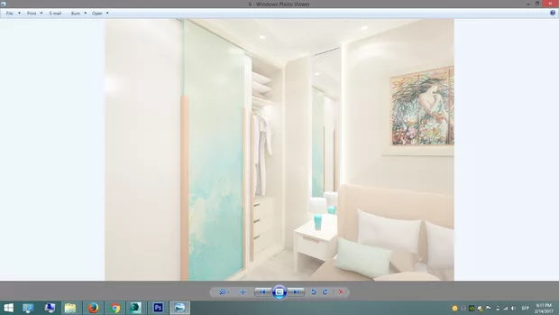 Екранна снимка към: Защо при изренденото ми изображение във Vray Buffer е ок цветноста, а като го отворя е толкова избеляло?