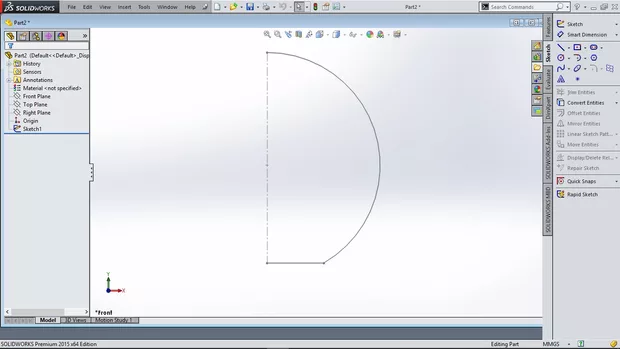 Екранна снимка към: Как да поправя настройките на SolidWorks?