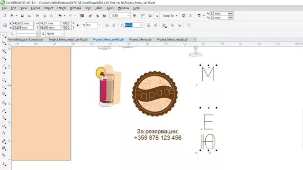 Екранна снимка към: Защо не мога да заредя шрифта, зададен ни във файловете, след като съм натиснала за съгласие ОК за въвеждането им в Корел файла?