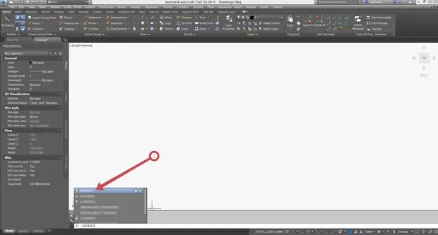 Екранна снимка към: Парола на dwg чертеж /Autodesk 2015/