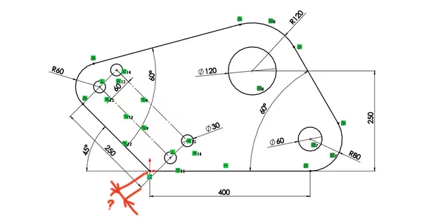 Екранна снимка към: Разлика в чертежа на заданието