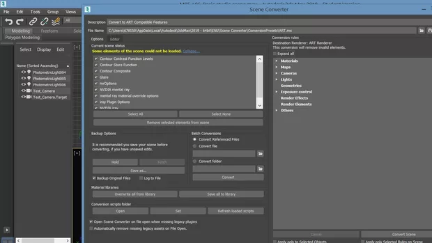 Екранна снимка към: Защо версия 2019  няма MentalRay?