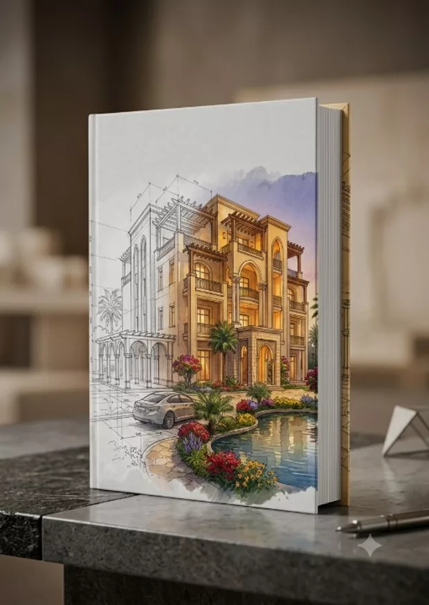 Екранна снимка към: Проект за корица на книга