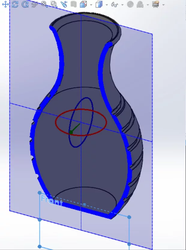 Екранна снимка към: Как се получи вазата?