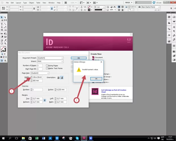Екранна снимка към: Защо не ми пресмята ширината?