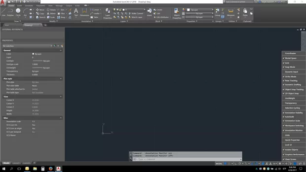 Екранна снимка към: Как да изключа Use Icons на Autodesk AutoCAD LT 2018<br>