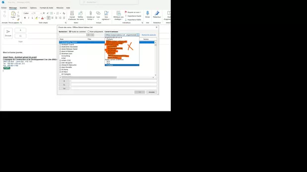 Екранна снимка към: Как да премахна съществуващи групи с контакти