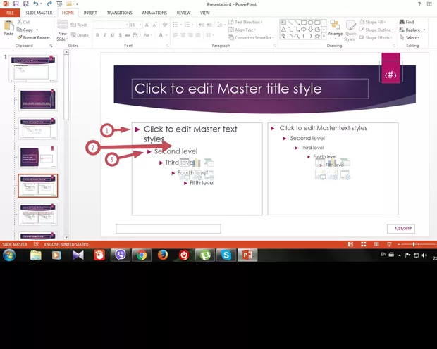 Екранна снимка към: Как да въведа текст на по-долно ниво?