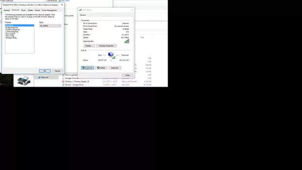 Екранна снимка към: Как да променя скоростта на домашната мрежа....?