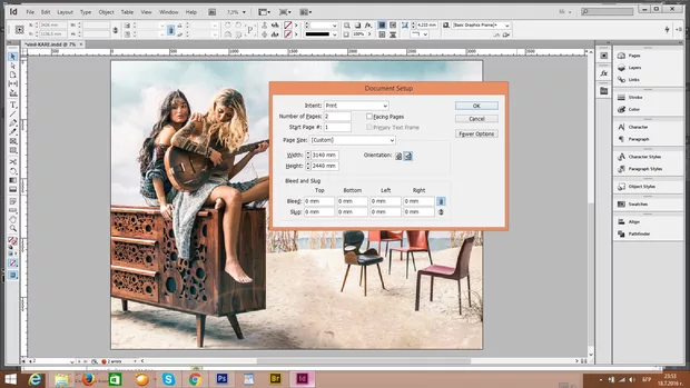 Екранна снимка към: Как мога да увелича размера на изображение за билборд?
