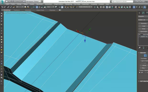 Екранна снимка към:  Защо не може да ми се Bridge напълно геометрията на отвора за кабела? 