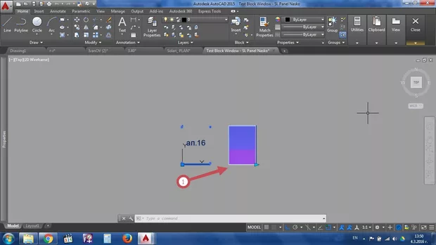 Екранна снимка към: Как да правя правилна селекция при действие Stretch?