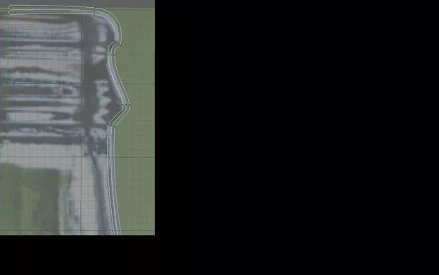 Екранна снимка към: При използване на tool Create Outline се създавад 3 линии и не мога да разбера от къде идва.