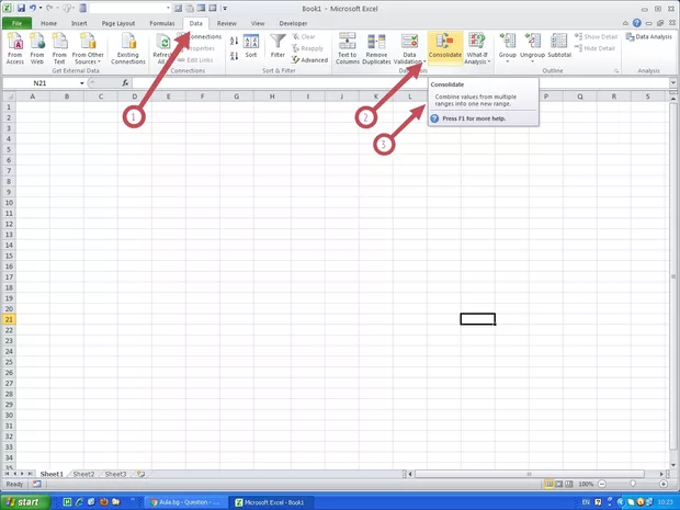 Екранна снимка към: Къде греша, така че при копиране чрез разтегляне на формула, се копират еднакви стойности?