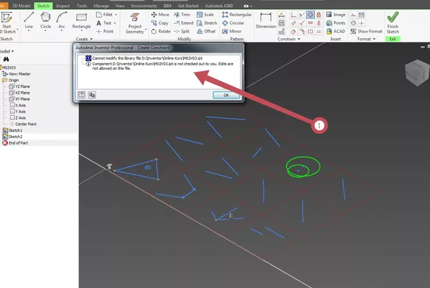 Екранна снимка към: Защо не мога да променям нищо по файловете от упражненията?