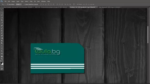 Екранна снимка към: Как да увелича размера на редовете на визитната картичка?