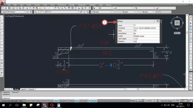 Екранна снимка към: Защо дименсиите стават като съставени от линии и текст?&nbsp;