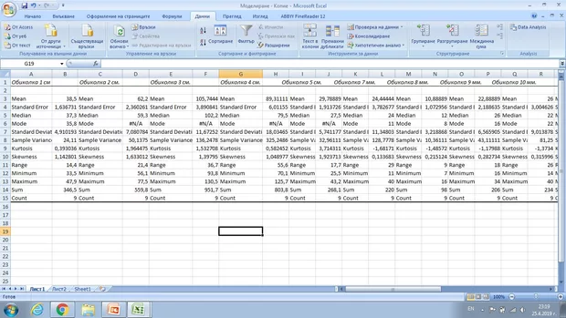 Екранна снимка към: Как да направя вариационен анализ в Excel?